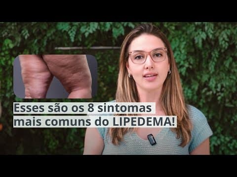 Você tem algum desses sintomas? Pode ser um alerta para o LIPEDEMA⚠️