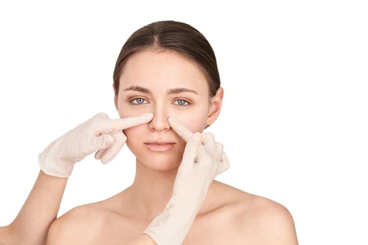 cirurgia de rinoplastia secundária