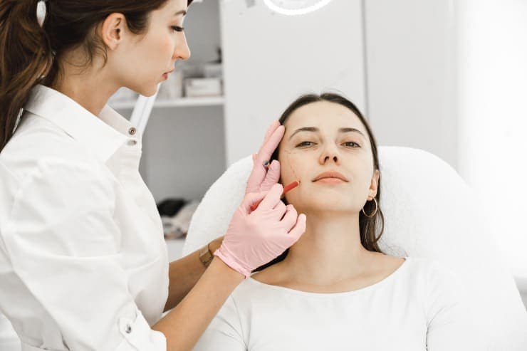 procedimento estetico facial sutil